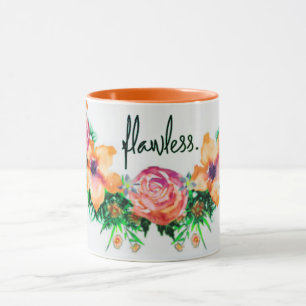 Caneca Script Verso Reino de Mensagem Espiritual