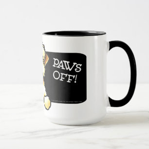 Caneca SCWT protegido pelas patas Wheaten de Terrier fora