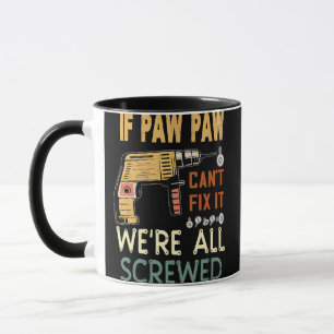 Caneca Se a pata de pata não consegue consertá-la, estamo