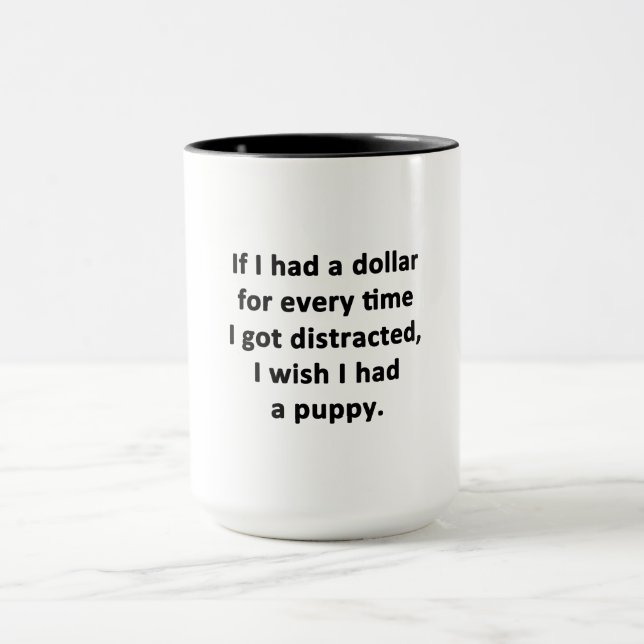 Caneca Se eu tivesse um dólar (Centro)
