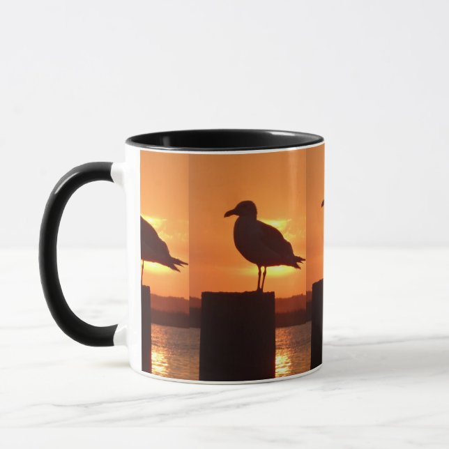 Caneca Seagull Sunset (Esquerda)