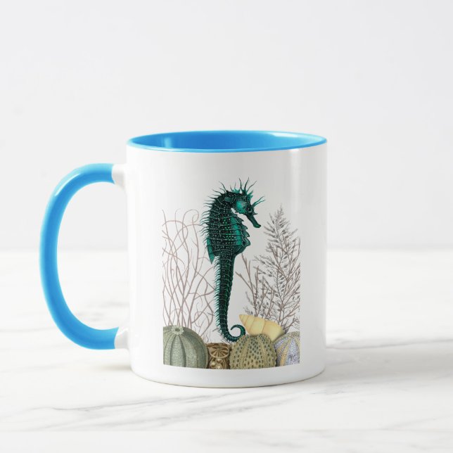 Caneca SeaHorse e Sea Urchins 2 (Esquerda)