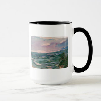 Caneca Seascape fora da costa de Califórnia