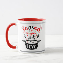 Caneca Season All with Love ❤️