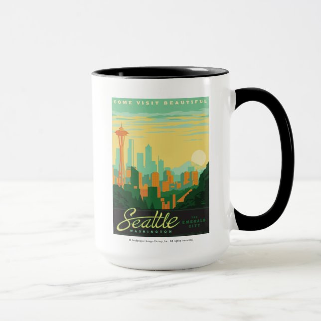 Caneca Seattle, WA (Direita)