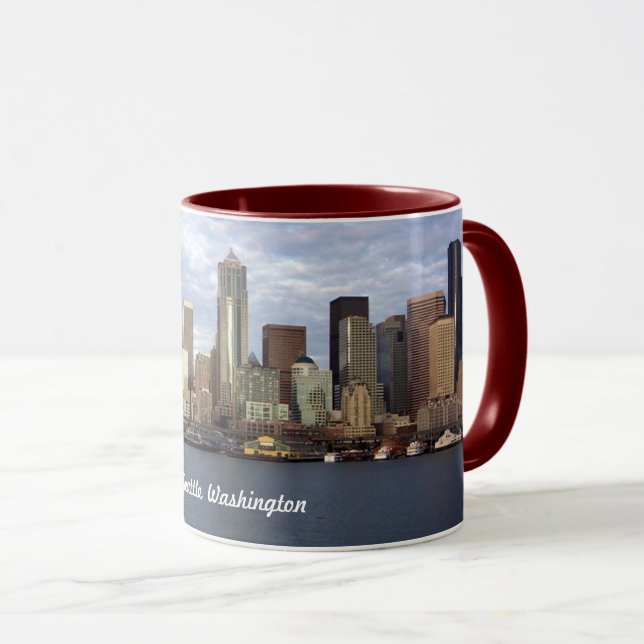 Caneca Seattle, Washington (Frente Esquerda)