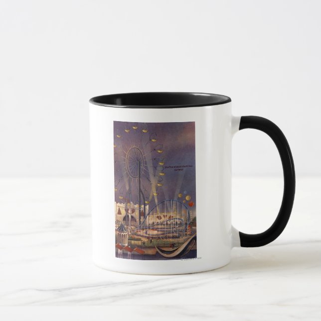 Caneca Seattle, Washington, 1962 Fair Poster (Direita)