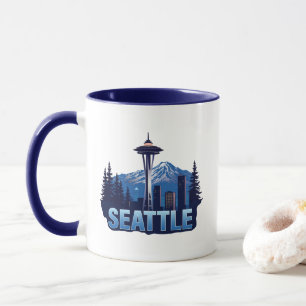 Caneca Seattle Washington Estados Unidos da América