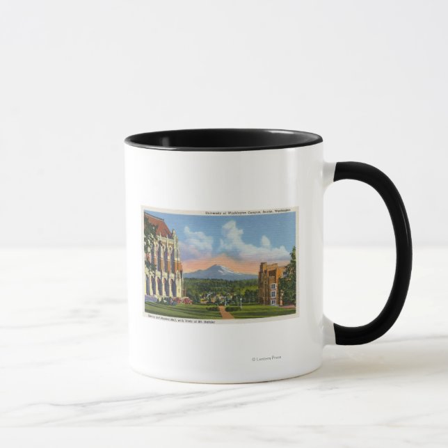 Caneca Seattle, Washington - Universidade de Washington (Direita)