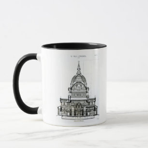 Caneca Secção transversal da catedral de St Paul