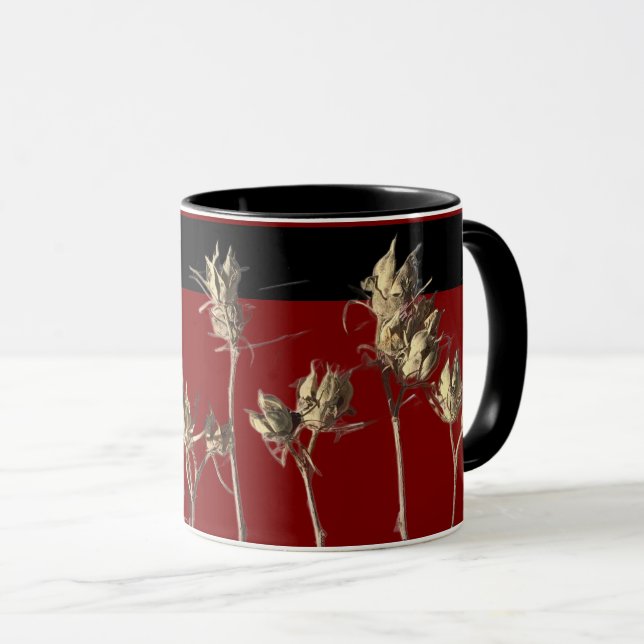Caneca Seed Pods on a Combo Mug (11 oz) (Frente Esquerda)