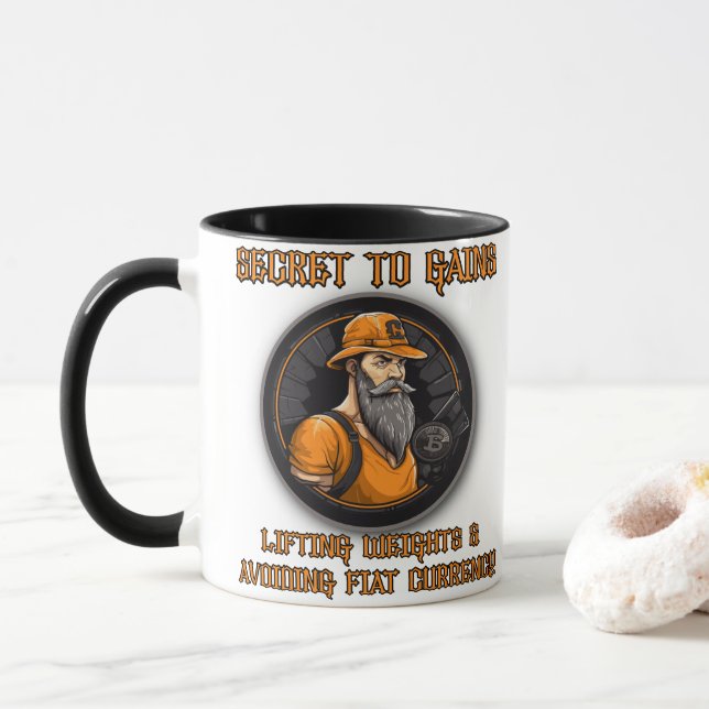 Caneca Segredo para ganhos (Com Donut)