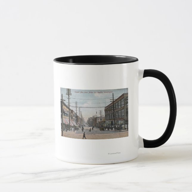 Caneca Segunda Visão Ave da Rua Pike (Direita)