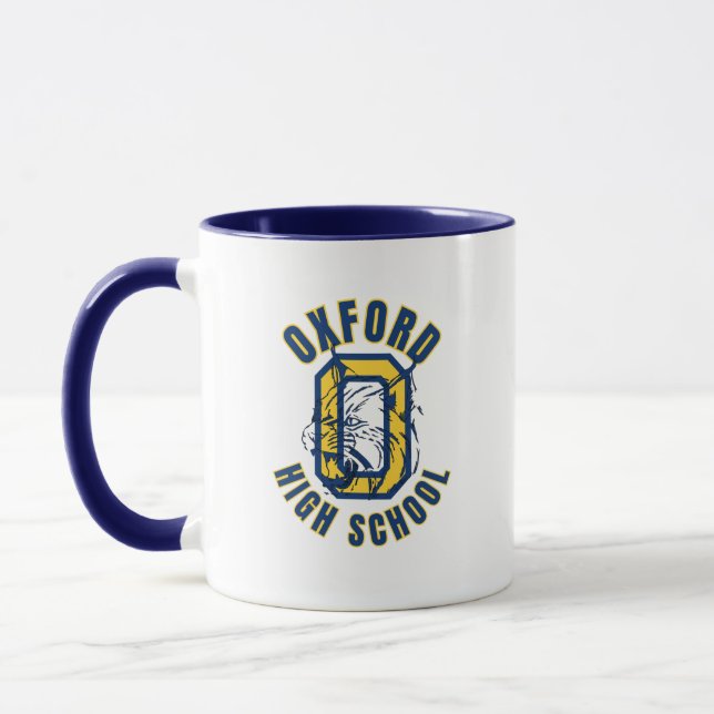 Caneca Segundo grau Oxford Michigan Coffee Mug (Esquerda)