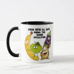 Caneca Seguro Durante o Apocalipse Zumbi
