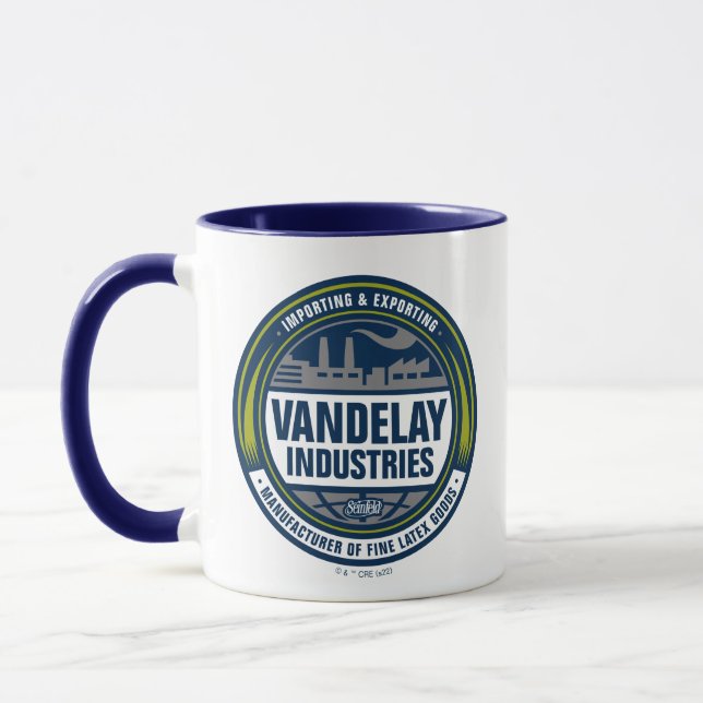 Caneca Seinfeld | Vandelay Industries Logo (Esquerda)