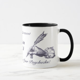 Caneca Seja agradável - recorde quem escreve os