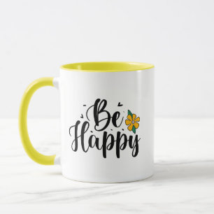 Caneca Seja feliz