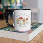 Caneca Seja mágico | Ilustrações do Cogumelo de Aquarelas<br><div class="desc">Tendy Watercolor, desenhou ilustrações de cogumelos mágicos do outono. Estes fazem presentes de excelente! Coisas de dentro e fazer o dia de alguém! Se você quiser ver diferentes itens, por favor, apenas me mande mensagem. Adicione seu texto personalizado a este design usando as caixas "Editar este modelo design" no lado...</div>