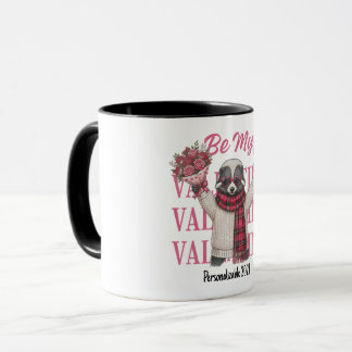 Caneca Seja Meu Namorado Cute Skunk Dia dos Namorados