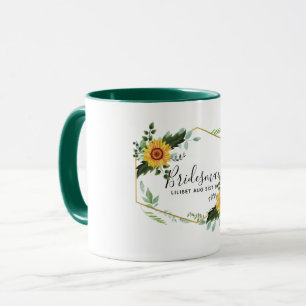 Caneca Seja Minha Bridesmaid Flowergirl Meritíssimo Obrig