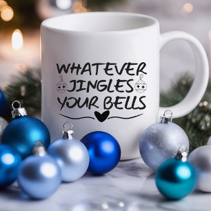 Caneca Seja o que Tilinta os Seus Sininhos Engraçado   Ca