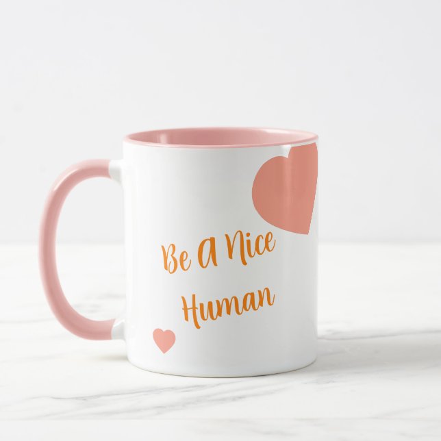 Caneca Seja Um Bom Humano - Coffee Mug (Esquerda)