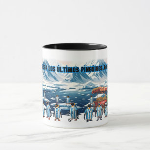 Caneca Seleção Argentina de Futebol em uma