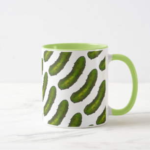 Caneca Seletor de Dílula Verde Coloca Pólvores Foodie Mug