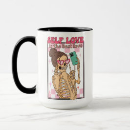Caneca Self Love é o melhor esqueleto de selfito Namorado