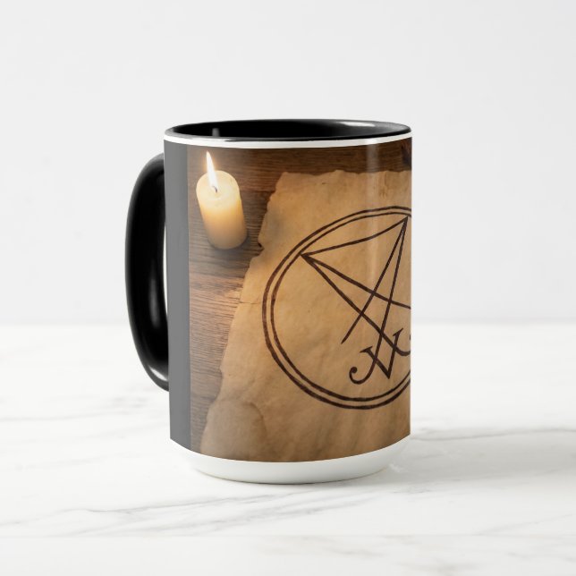 Caneca Selo de Lúcifer (Frente Esquerda)