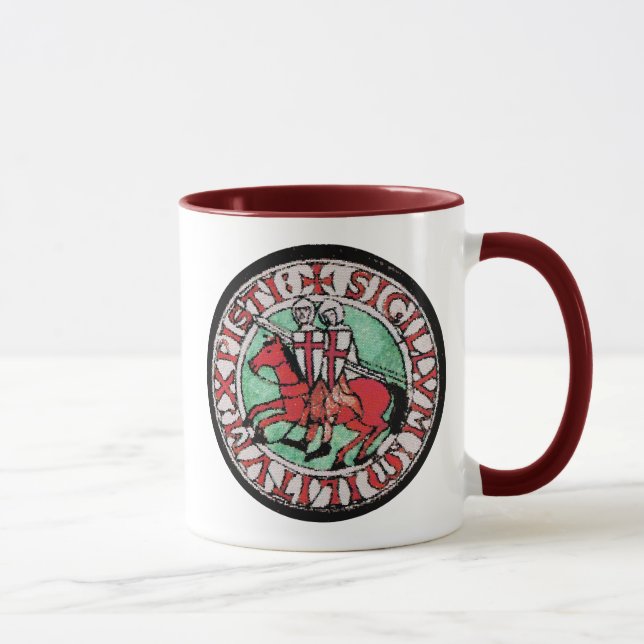 Caneca Selo de Templar dos cavaleiros (Direita)