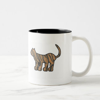 Caneca selvagem do tigre da coisa