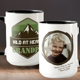 Caneca Selvagem no Presente de Foto Personalizada do Cora