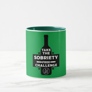 Caneca Sem Álcool E Sóbrio