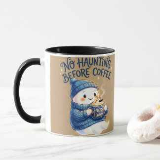 Caneca Sem Assombramento Antes do Café