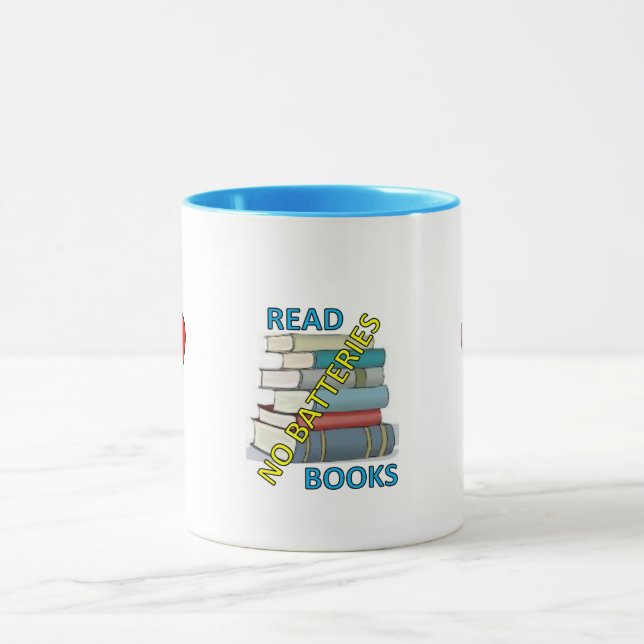 Caneca sem bateria de livro (Centro)