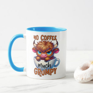 Caneca Sem Café Muito Mal-Humorado