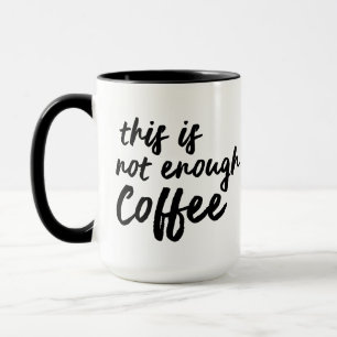 Caneca Sem Café Suficiente, Presente Engraçado e E