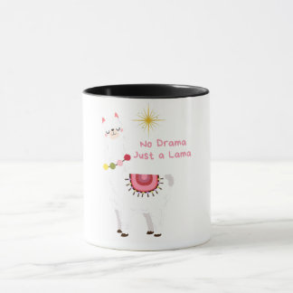 Caneca sem drama, apenas um lama