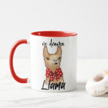 Sem Drama Llama Llama Llama Mug