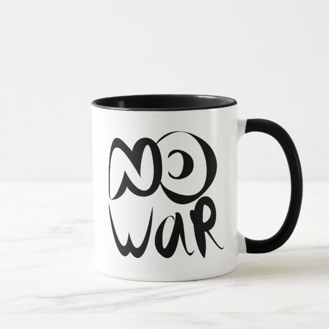 Caneca Sem guerra (Direita)