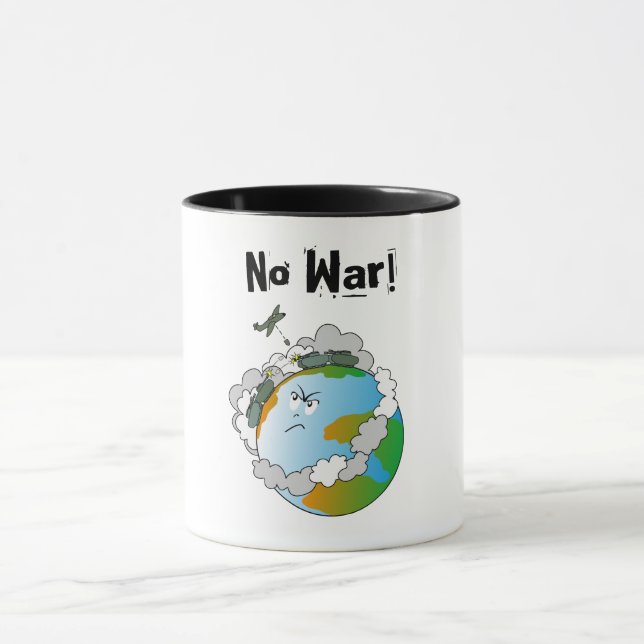 Caneca Sem guerra! (Centro)