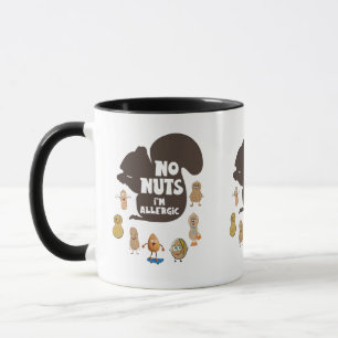 Caneca Sem Loucos, sou Alergia Alérgica à Alergia de Amen