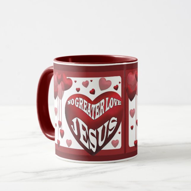Caneca Sem Maior Amor © Mug 11oz. (Frente Esquerda)