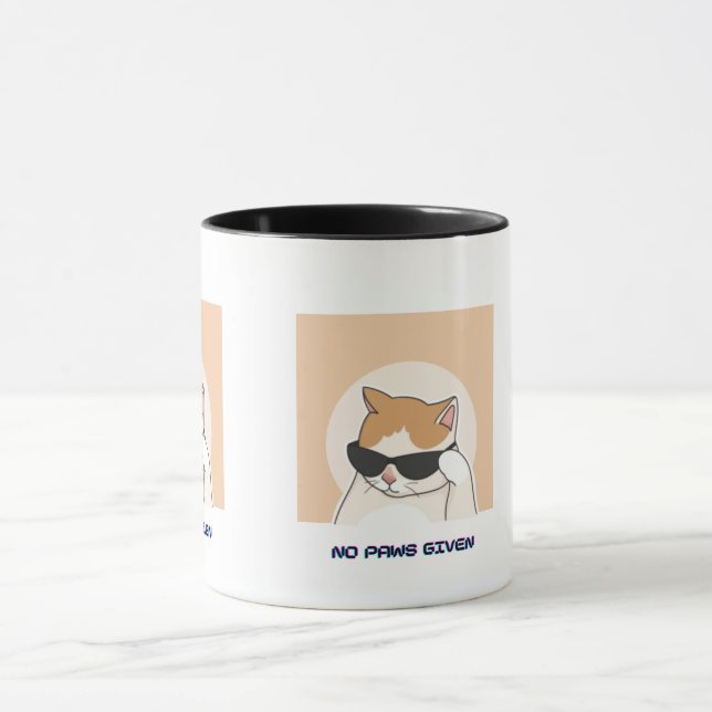 Caneca Sem Patinhas – Caneca de café fofa para ama (Centro)
