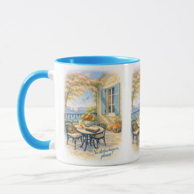 Caneca Sem perturbações, por favor! (Esquerda)