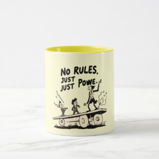 Caneca Sem Regras, Apenas Poder – Mentalidade Forte Motiv