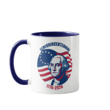 Caneca Semiquincentenário George Washington