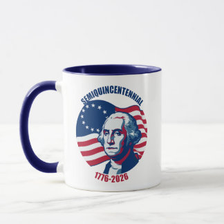 Caneca Semiquincentenário George Washington